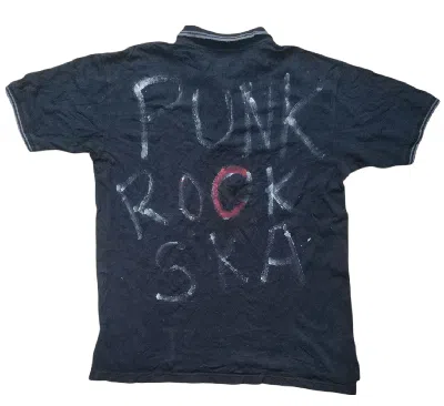 Pre-owned Seditionaries Punk Rock Ska Polo Tees In Black