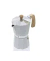 Sedona Aluminum 3 Cup Espresso Maker In White