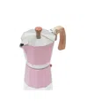 Sedona Aluminum 3 Cup Espresso Maker In Pink