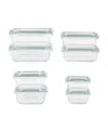 Sedona Kitchen 16-pc. Glass Storage Set With Lid In Green