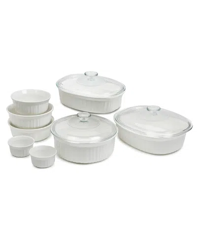 Sedona Kitchen 18-pc. Ceramic Baking Set In White