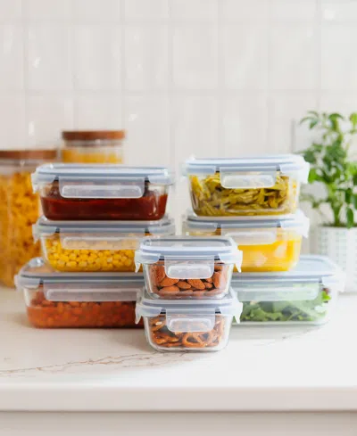 Sedona Kitchen Sedona 16-piece Glass Food Storage Container Set