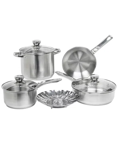Sedona Kitchen Stainless Steel 8-pc. Cookware Set In No Color