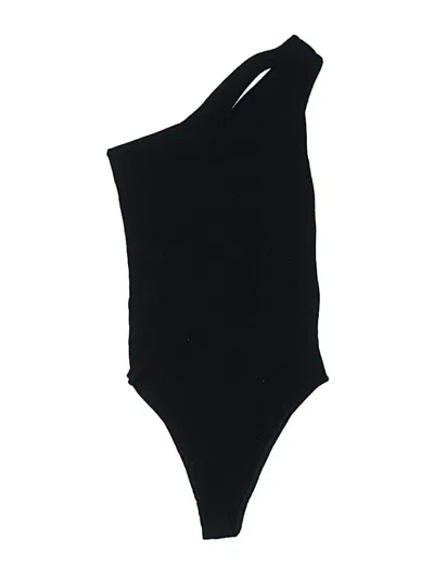 Pre-owned Seductions Bodysuit In Black