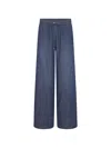 Seductive Drawstring Palazzo Pants In Blue