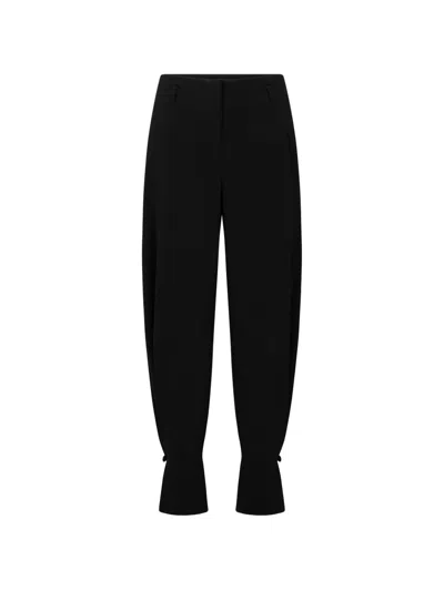 Seductive Jona Button-cuff Trousers In Black
