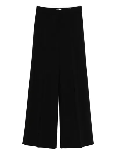 Seductive Lucasse Wide-leg Trousers In Black