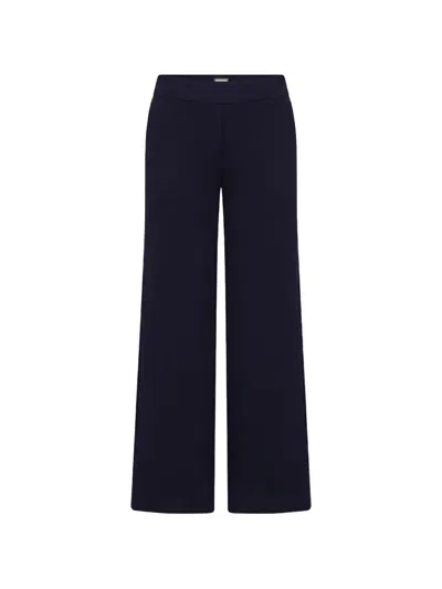 Seductive Naley Wide-leg Trousers In Blue