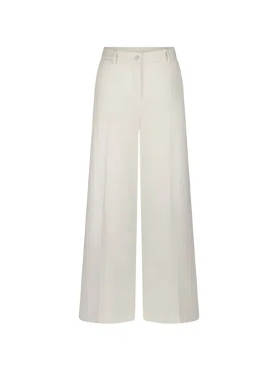 Seductive Shiloh Pressed-crease Palazzo Pants In White