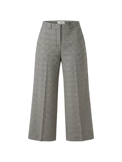 Seductive Shiloh Prince Of Wales Check Trousers In Multi