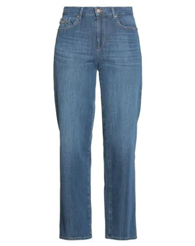 Seductive Woman Jeans Blue Size 12 Cotton, Lyocell, Polyester, Elastane
