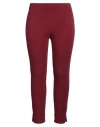 Seductive Woman Jeans Burgundy Size 12 Cotton, Lyocell, Polyester, Elastane In Red