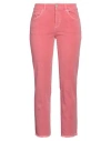 Seductive Woman Jeans Coral Size 6 Cotton, Lyocell, Polyester, Elastane In Red