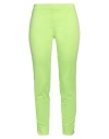 Seductive Woman Pants Lime Green Size 12 Lyocell, Modal, Cotton, Elastomultiester, Elastane In Green