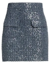 Seductive Woman Mini Skirt Navy Size 10 Polyester In Navy