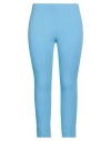 Seductive Woman Pants Azure Size 14 Polyamide, Cotton, Elastane In Blue