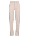 Seductive Woman Pants Beige Size 4 Cotton, Lyocell, Polyester, Elastane