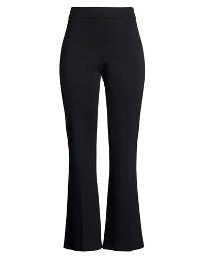 Seductive Woman Pants Black Size 16 Viscose, Polyamide, Elastane