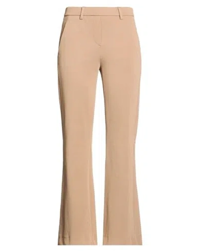 Seductive Woman Pants Camel Size 4 Polyamide, Elastane In Neutral