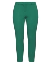 Seductive Woman Pants Green Size 14 Polyester, Viscose, Cotton, Elastane