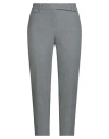 Seductive Woman Pants Grey Size 16 Polyester, Viscose, Wool, Elastane