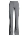 Seductive Woman Pants Grey Size 16 Viscose, Polyamide, Elastane In Gray