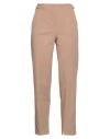Seductive Woman Pants Light Brown Size 14 Cotton, Elastane In Beige