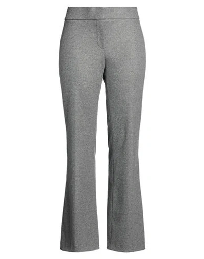 Seductive Woman Pants Light Grey Size 14 Polyester, Wool, Elastane
