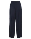 Seductive Woman Pants Midnight Blue Size 10 Linen, Polyester, Viscose, Elastane