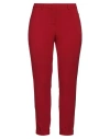 Seductive Woman Pants Red Size 12 Polyester, Viscose, Cotton, Elastane In Red