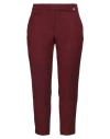 Seductive Woman Pants Red Size 12 Polyester, Viscose, Wool, Elastane In Red