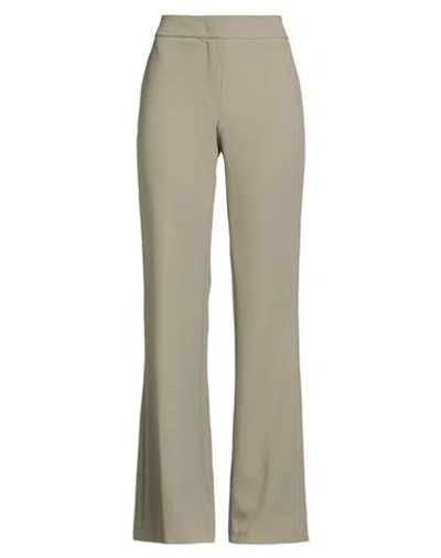 Seductive Woman Pants Sage Green Size 8 Polyester, Elastane