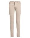 Seductive Woman Pants Sand Size 4 Cotton, Elastomultiester, Elastane In Neutral