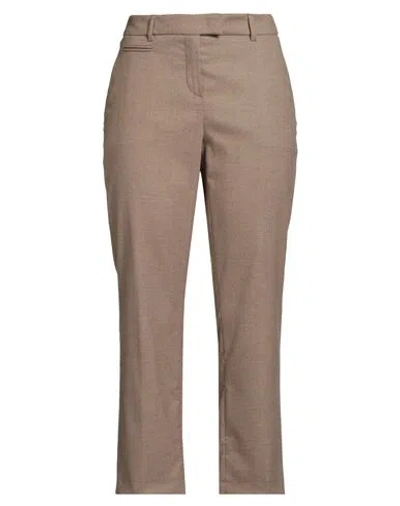 Seductive Woman Pants Sand Size 8 Wool, Polyester, Viscose, Elastane