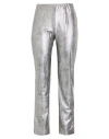 Seductive Woman Pants Silver Size 14 Polyester, Elastane