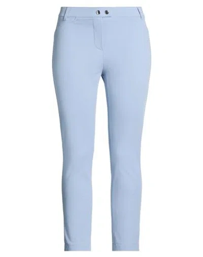 Seductive Woman Pants Sky Blue Size 14 Cotton, Elastane