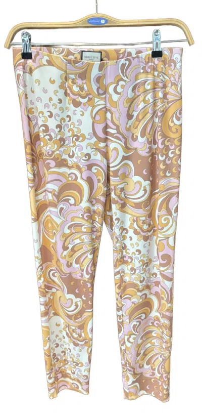 Seductive Women's Sabrina Pants In Pink/orange In Multi
