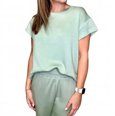 See And Be Seen Comfort Is Key Lounge Top In Green