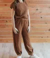 See And Be Seen Queen Of Cozy Quilted Set In Rust