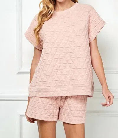 See And Be Seen Where Are You Top In Blush In Gold