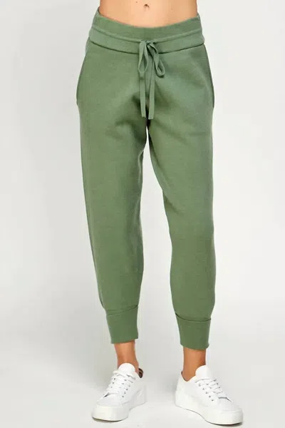 See And Be Seen Women's Textured Joggers In Green
