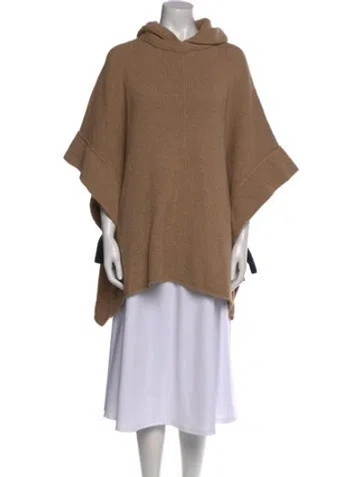 Pre-owned See By Chloé Baby Alpaca Mock Neck Sweater In Brown