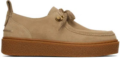 See By Chloé Beige Jille Loafers In 112 Avena