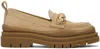 See By Chloé Beige Lylia Loafers In 270 Light Beige