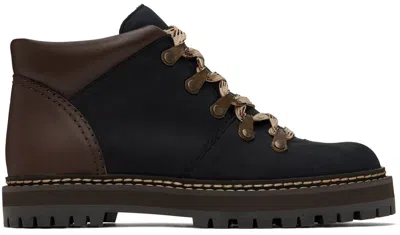 See By Chloé Black Eileen Boots In 001-black