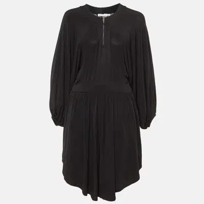 Pre-owned See By Chloé Black Jersey Knee Length Dress S