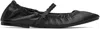 See By Chloé Black Kaddy Ballerina Flats In 999 Black