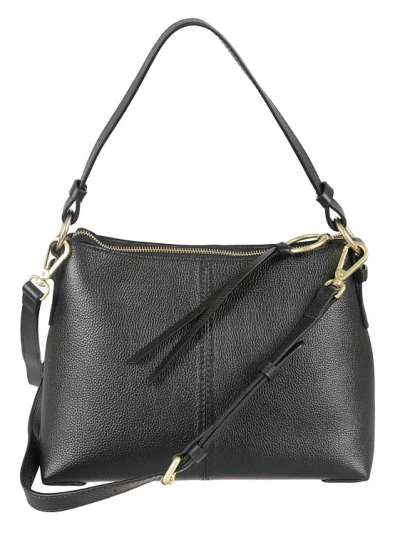See By Chloé Black Leather Small Joan Cross-body Bag