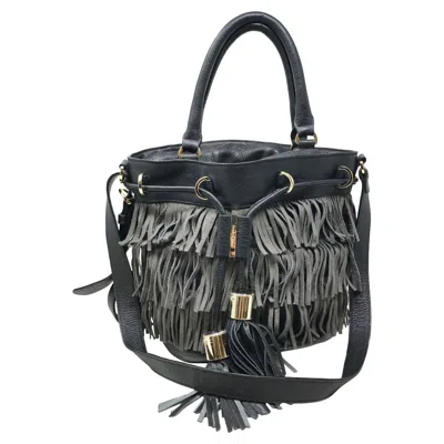 Pre-owned See By Chloé See By Chloe Black Leather Women's Shoulder Bag