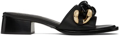 See By Chloé Black Monyca Mules In 999 Black